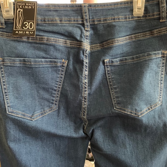 Amisu Jeans New High Waist Skinny 